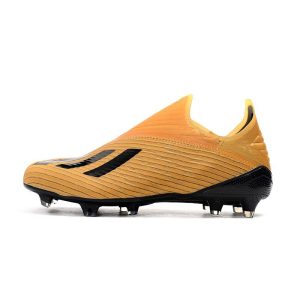 Kopačky Pánské Adidas X 19+ FG – oranžový Černá